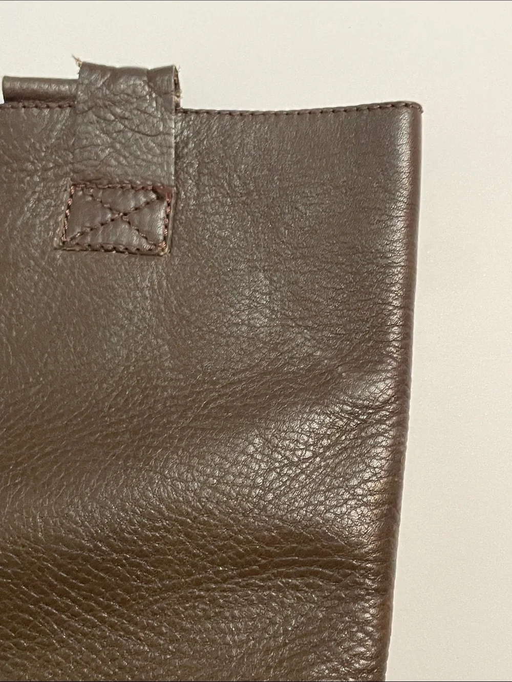 Boden leather knee